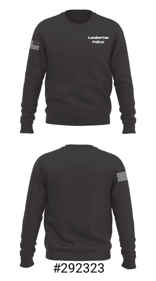 Crew Neck Sweatshirt, Lumberton Police, Police, Teamtime, Team time, sublimation, custom sports apparel, team uniforms, spirit wear, spiritwear, sports uniforms, custom shirts, team store, custom team store, fundraiser sports, apparel fundraiser