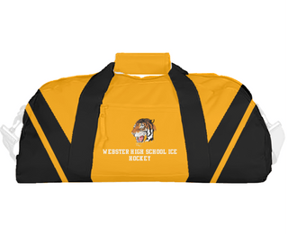 Duffle Bag, Webster High School Ice Hockey, Ice Hockey, Teamtime, Team time, sublimation, custom sports apparel, team uniforms, spirit wear, spiritwear, sports uniforms, custom shirts, team store, custom team store, fundraiser sports, apparel fundraiser