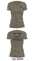 ARMT 4-4 AB 48571947 Women's Short Sleeve V-neck Shirt - 36