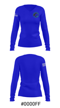 Hanby Middle School Basketball 46704400 Women's Long Sleeve V-neck Shirt - 20