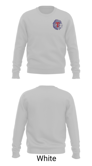 Crew Neck Sweatshirt, Tewksbury Memorial High School Gymnastics, Spirit Store, Teamtime, Team time, sublimation, custom sports apparel, team uniforms, spirit wear, spiritwear, sports uniforms, custom shirts, team store, custom team store, fundraiser sports, apparel fundraiser