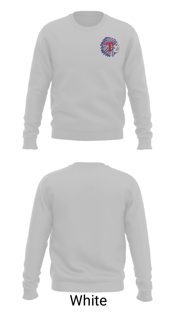 Crew Neck Sweatshirt, Tewksbury Memorial High School Gymnastics, Spirit Store, Teamtime, Team time, sublimation, custom sports apparel, team uniforms, spirit wear, spiritwear, sports uniforms, custom shirts, team store, custom team store, fundraiser sports, apparel fundraiser