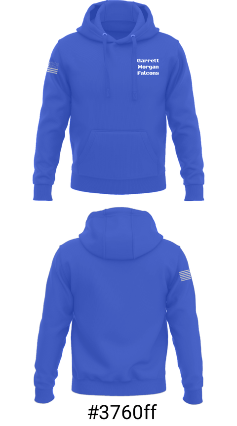 Hoodie, Garrett Morgan Falcons, Women's Volleyball, Teamtime, Team time, sublimation, custom sports apparel, team uniforms, spirit wear, spiritwear, sports uniforms, custom shirts, team store, custom team store, fundraiser sports, apparel fundraiser