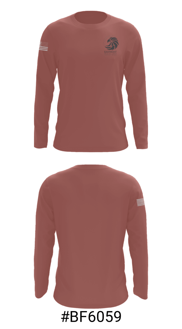 Long Sleeve Performance Shirt, Eastmont School, , Teamtime, Team time, sublimation, custom sports apparel, team uniforms, spirit wear, spiritwear, sports uniforms, custom shirts, team store, custom team store, fundraiser sports, apparel fundraiser