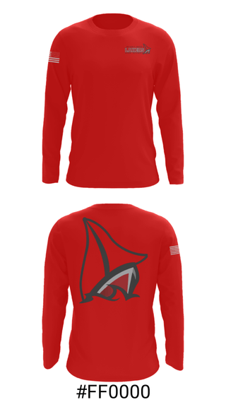 Long Sleeve Performance Shirt, Detroit Lakes High School Swimming, Swimming, Teamtime, Team time, sublimation, custom sports apparel, team uniforms, spirit wear, spiritwear, sports uniforms, custom shirts, team store, custom team store, fundraiser sports, apparel fundraiser