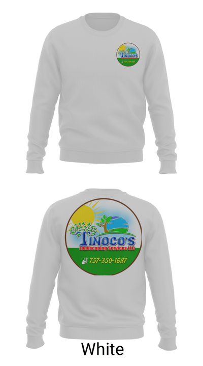 Tinoco’s Services 25378624 Crew Neck Sweatshirt - 2
