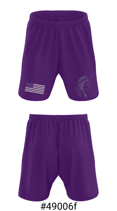 Gladstone High School 63050123 Athletic Shorts With Pockets - 15