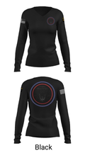 1502 Strike 46159441 Women's Long Sleeve V-neck Shirt - 23