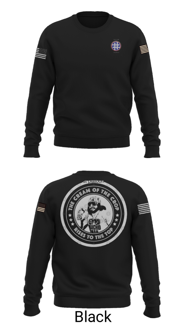 Crew Neck Sweatshirt, 263rd QM, Army, Teamtime, Team time, sublimation, custom sports apparel, team uniforms, spirit wear, spiritwear, sports uniforms, custom shirts, team store, custom team store, fundraiser sports, apparel fundraiser