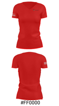 Santa Maria High School Tennis 86484340 Women's Short Sleeve V-neck Shirt - 21