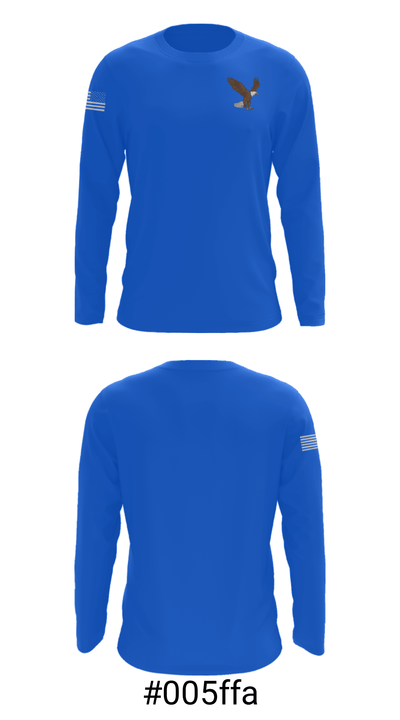 Clairfield Elementary 30743087 Long Sleeve Performance Shirt - 18