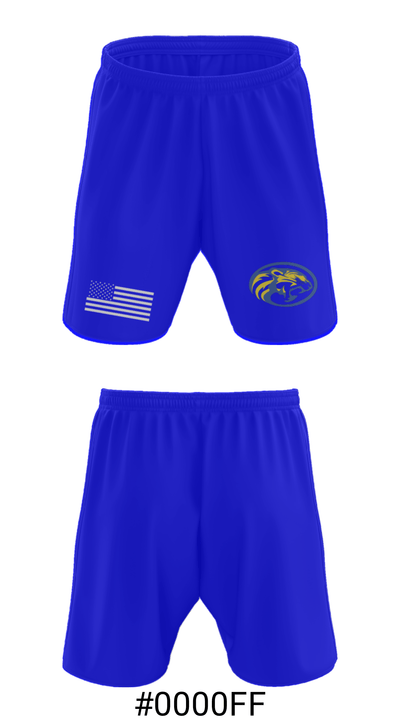 Bland High School Basketball 27030925 Athletic Shorts With Pockets - 15