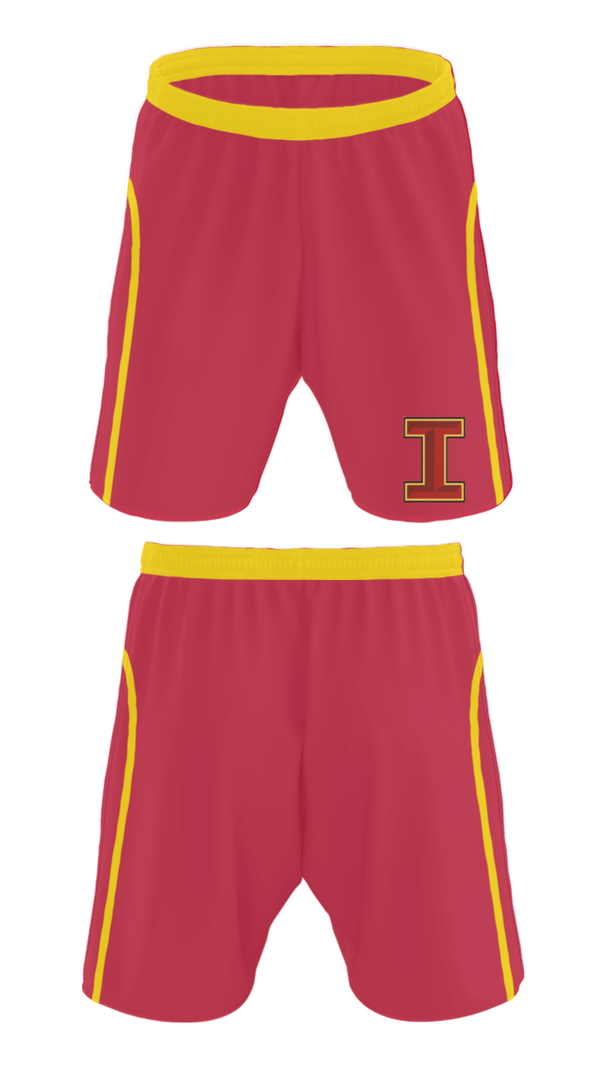 Athletic Shorts With Pockets, Ithaca High School Bowling, Bowling, Teamtime, Team time, sublimation, custom sports apparel, team uniforms, spirit wear, spiritwear, sports uniforms, custom shirts, team store, custom team store, fundraiser sports, apparel fundraiser