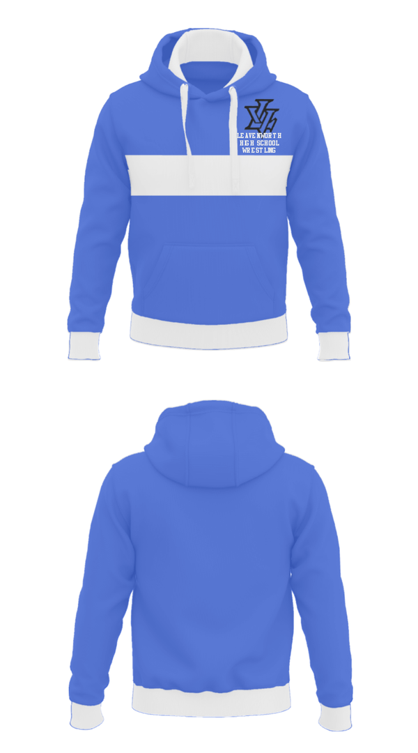 Hoodie, Leavenworth High School Wrestling, Wrestling, Teamtime, Team time, sublimation, custom sports apparel, team uniforms, spirit wear, spiritwear, sports uniforms, custom shirts, team store, custom team store, fundraiser sports, apparel fundraiser