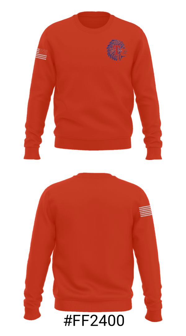 Crew Neck Sweatshirt, Tewksbury Memorial High School Gymnastics, Spirit Store, Teamtime, Team time, sublimation, custom sports apparel, team uniforms, spirit wear, spiritwear, sports uniforms, custom shirts, team store, custom team store, fundraiser sports, apparel fundraiser