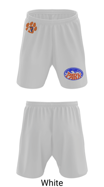 Washington Park High School Basketball 46570112 Athletic Shorts With Pockets - 1