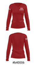 Dakota Prairie Elementary 89941740 Women's Long Sleeve V-neck Shirt - 20