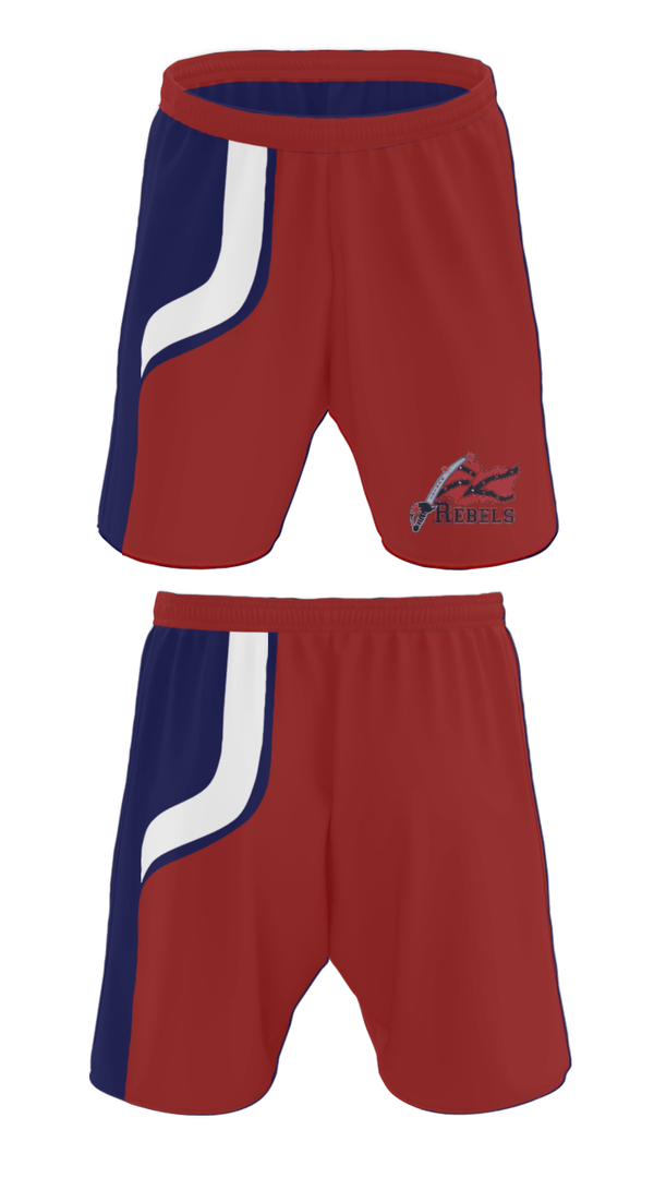 Athletic Shorts With Pockets, Hurley High school, Spirit Store, Teamtime, Team time, sublimation, custom sports apparel, team uniforms, spirit wear, spiritwear, sports uniforms, custom shirts, team store, custom team store, fundraiser sports, apparel fundraiser