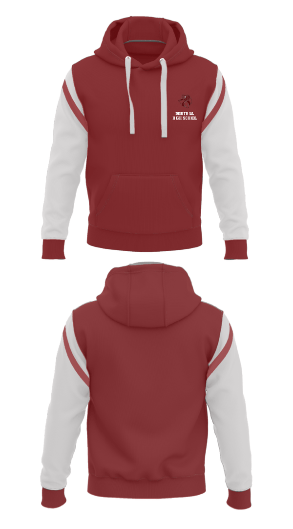 Hoodie, Industrial High School, Men's Basketball, Teamtime, Team time, sublimation, custom sports apparel, team uniforms, spirit wear, spiritwear, sports uniforms, custom shirts, team store, custom team store, fundraiser sports, apparel fundraiser