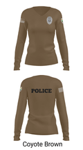 TAYLORSVILLE POLICE DEPARTMENT 5910107 Women's Long Sleeve V-neck Shirt - 15
