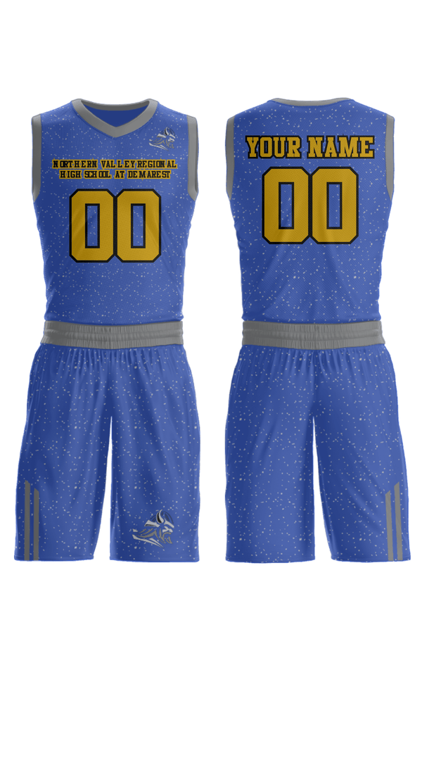 Womens Reversible Basketball Jersey, Northern Valley Regional High School At Demarest, Women's Basketball, Teamtime, Team time, sublimation, custom sports apparel, team uniforms, spirit wear, spiritwear, sports uniforms, custom shirts, team store, custom team store, fundraiser sports, apparel fundraiser