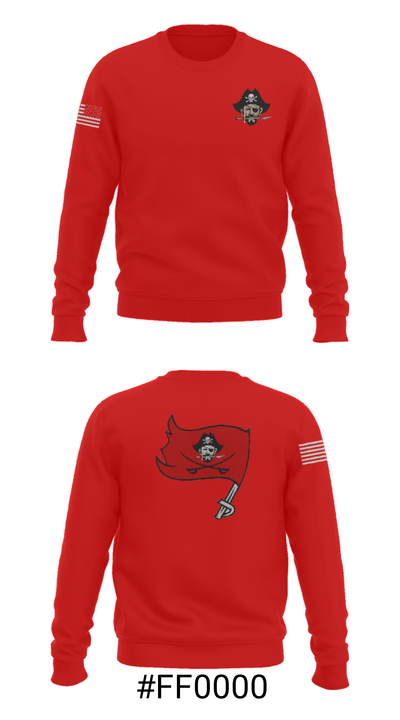Plainview High School Basketball 35439841 Crew Neck Sweatshirt - 16