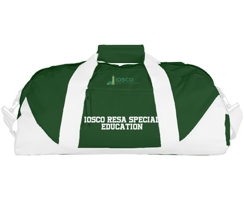 Duffle Bag, IOSCO RESA Special Education, Spirit Store, Teamtime, Team time, sublimation, custom sports apparel, team uniforms, spirit wear, spiritwear, sports uniforms, custom shirts, team store, custom team store, fundraiser sports, apparel fundraiser