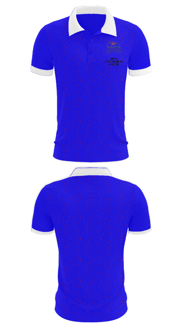 Short Sleeve Performance Polo, Marva Roofing, , Teamtime, Team time, sublimation, custom sports apparel, team uniforms, spirit wear, spiritwear, sports uniforms, custom shirts, team store, custom team store, fundraiser sports, apparel fundraiser