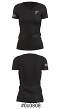 Bobcats 70742367 Women's Short Sleeve V-neck Shirt - 21