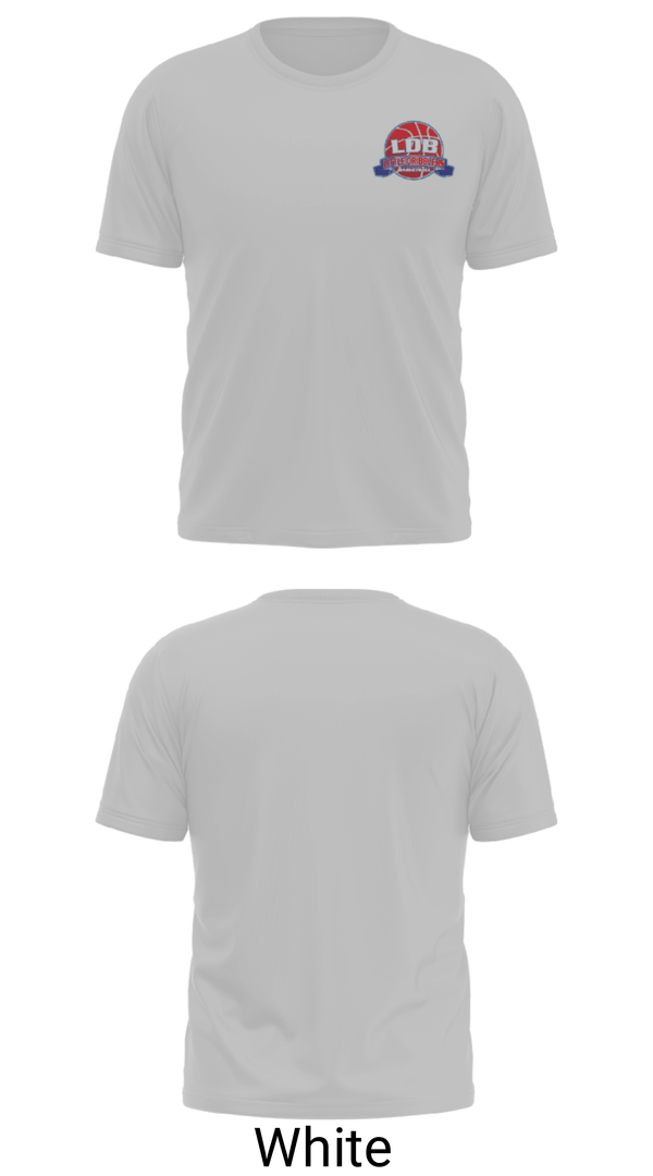 Short Sleeve Performance Shirt, Lil Dribblers Basketball, Men's Basketball, Teamtime, Team time, sublimation, custom sports apparel, team uniforms, spirit wear, spiritwear, sports uniforms, custom shirts, team store, custom team store, fundraiser sports, apparel fundraiser