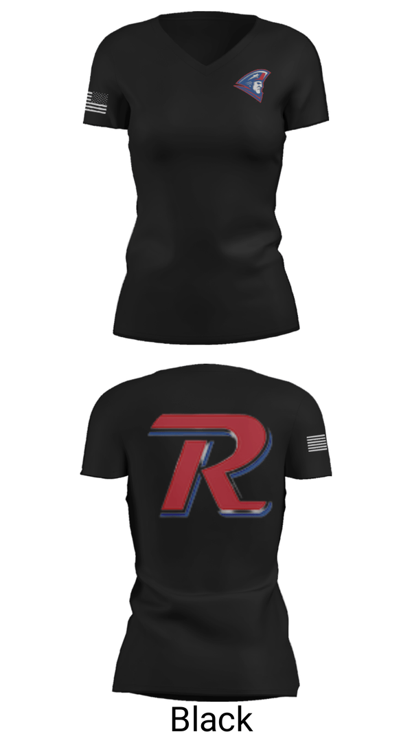 Women's Short Sleeve Vneck Shirt, Revere High School Basketball, Men's Basketball, Teamtime, Team time, sublimation, custom sports apparel, team uniforms, spirit wear, spiritwear, sports uniforms, custom shirts, team store, custom team store, fundraiser sports, apparel fundraiser