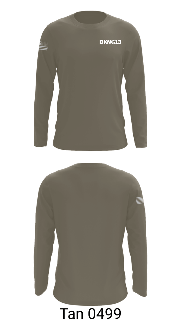 Long Sleeve Performance Shirt, BKNG13, Army, Teamtime, Team time, sublimation, custom sports apparel, team uniforms, spirit wear, spiritwear, sports uniforms, custom shirts, team store, custom team store, fundraiser sports, apparel fundraiser