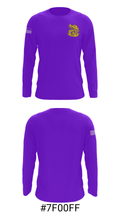Showalter Middle School Wrestling 32132002 Long Sleeve Performance Shirt - 18