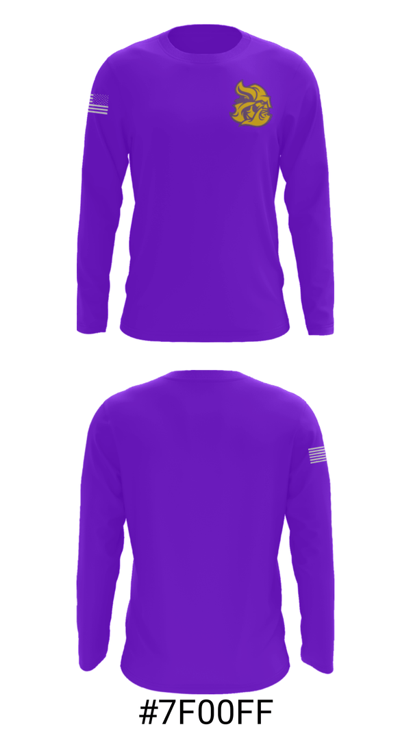 Long Sleeve Performance Shirt, Showalter Middle School Wrestling, Wrestling, Teamtime, Team time, sublimation, custom sports apparel, team uniforms, spirit wear, spiritwear, sports uniforms, custom shirts, team store, custom team store, fundraiser sports, apparel fundraiser