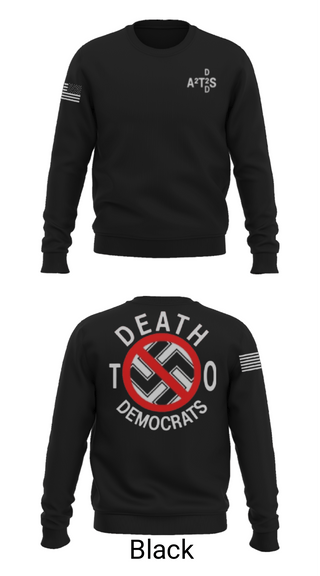 Crew Neck Sweatshirt, D.2.D, Police, Teamtime, Team time, sublimation, custom sports apparel, team uniforms, spirit wear, spiritwear, sports uniforms, custom shirts, team store, custom team store, fundraiser sports, apparel fundraiser