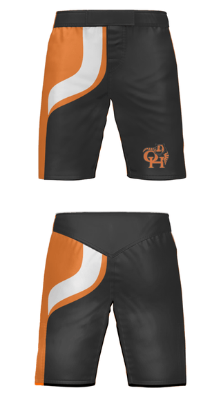 Fight Shorts, Ottawa Hills High School Wrestling, Wrestling, Teamtime, Team time, sublimation, custom sports apparel, team uniforms, spirit wear, spiritwear, sports uniforms, custom shirts, team store, custom team store, fundraiser sports, apparel fundraiser