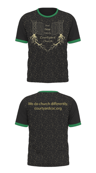 Short Sleeve Performance Shirt, Courtyard Chuch, , Teamtime, Team time, sublimation, custom sports apparel, team uniforms, spirit wear, spiritwear, sports uniforms, custom shirts, team store, custom team store, fundraiser sports, apparel fundraiser