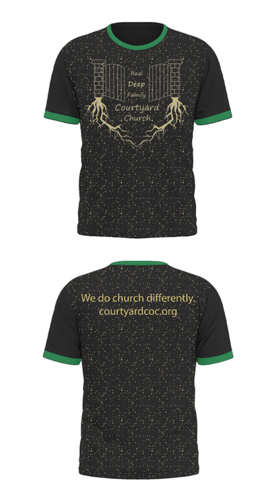 Courtyard Chuch 37286717 Short Sleeve Performance Shirt - 33