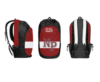 Gear Bag, New Paltz High School Gymnastics, Spirit Store, Teamtime, Team time, sublimation, custom sports apparel, team uniforms, spirit wear, spiritwear, sports uniforms, custom shirts, team store, custom team store, fundraiser sports, apparel fundraiser