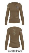 113th 3rd squad 39589677 Women's Long Sleeve V-neck Shirt - 15