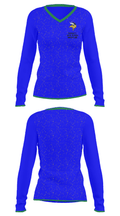 Haslett High School Wrestling 19609449 Women's Long Sleeve V-neck Shirt - 34