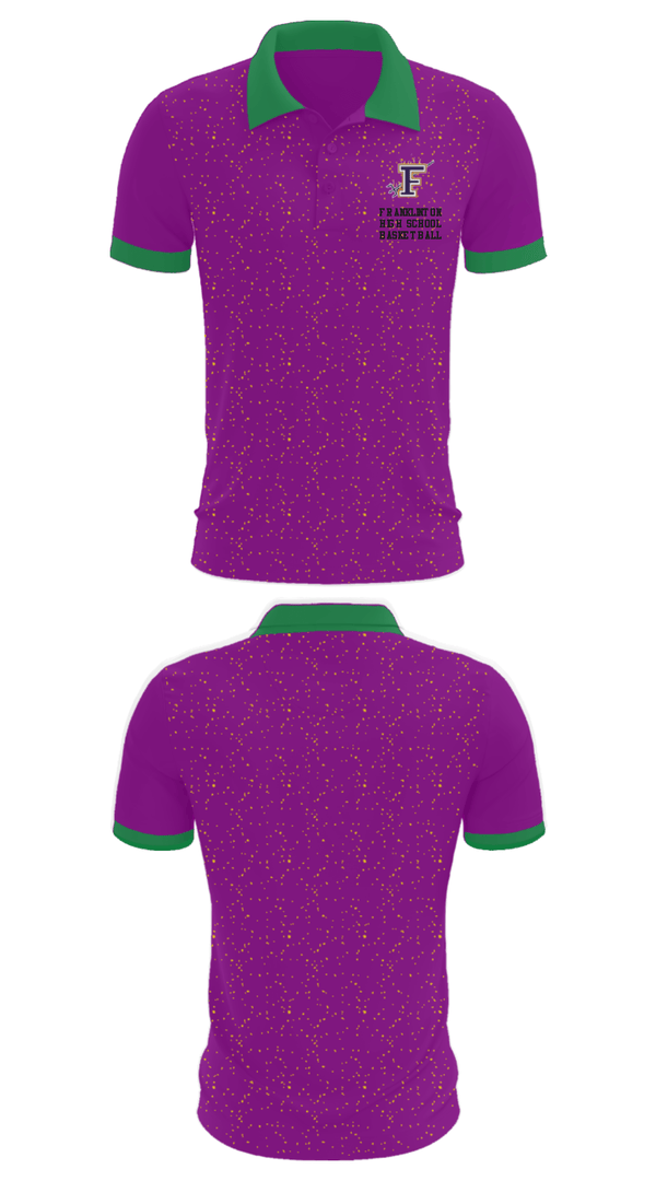 Short Sleeve Performance Polo, Franklinton High School Basketball, Women's Basketball, Teamtime, Team time, sublimation, custom sports apparel, team uniforms, spirit wear, spiritwear, sports uniforms, custom shirts, team store, custom team store, fundraiser sports, apparel fundraiser