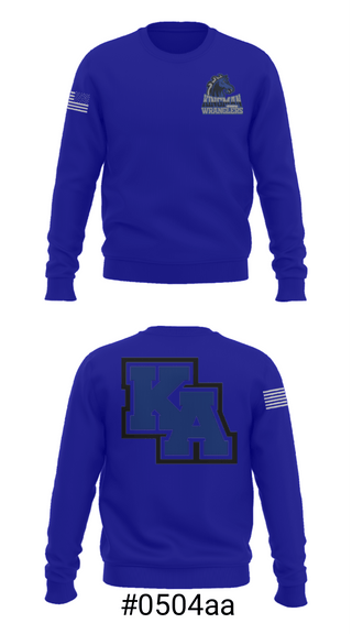 Crew Neck Sweatshirt, Kingman Academy Of Learning - Intermediate School, Spirit Store, Teamtime, Team time, sublimation, custom sports apparel, team uniforms, spirit wear, spiritwear, sports uniforms, custom shirts, team store, custom team store, fundraiser sports, apparel fundraiser