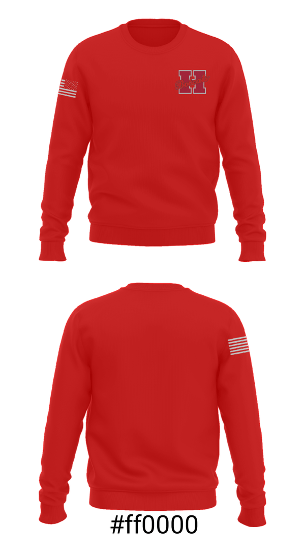 Crew Neck Sweatshirt, Beryl Henry Upper Elementary School, Spirit Store, Teamtime, Team time, sublimation, custom sports apparel, team uniforms, spirit wear, spiritwear, sports uniforms, custom shirts, team store, custom team store, fundraiser sports, apparel fundraiser