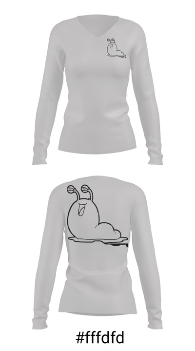 Sluggers 14243091 Women's Long Sleeve V-neck Shirt - 20