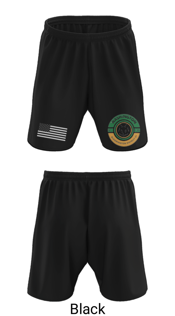 Athletic Shorts With Pockets, Washington Elementary School, Spirit Store, Teamtime, Team time, sublimation, custom sports apparel, team uniforms, spirit wear, spiritwear, sports uniforms, custom shirts, team store, custom team store, fundraiser sports, apparel fundraiser