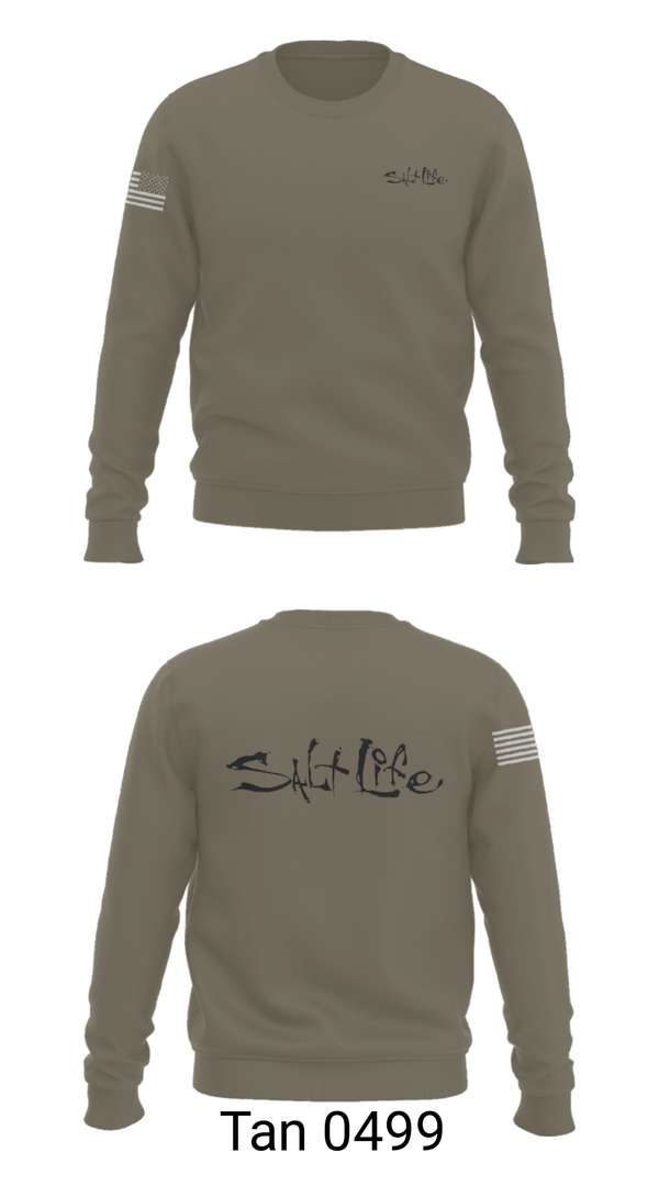 Crew Neck Sweatshirt, , Army, Teamtime, Team time, sublimation, custom sports apparel, team uniforms, spirit wear, spiritwear, sports uniforms, custom shirts, team store, custom team store, fundraiser sports, apparel fundraiser