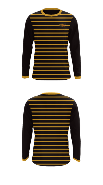 Turlington Woods Alternative School 19536572 Long Sleeve Performance Shirt - 25
