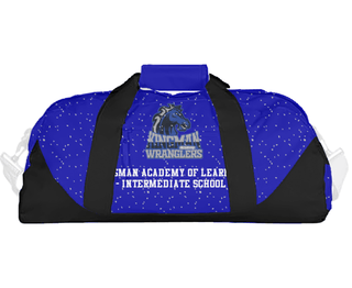 Duffle Bag, Kingman Academy Of Learning - Intermediate School, Spirit Store, Teamtime, Team time, sublimation, custom sports apparel, team uniforms, spirit wear, spiritwear, sports uniforms, custom shirts, team store, custom team store, fundraiser sports, apparel fundraiser