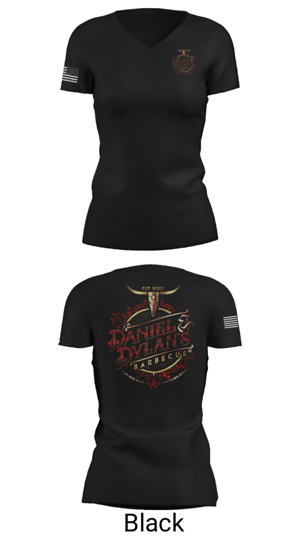 Women's Short Sleeve Vneck Shirt, , Space Force, Teamtime, Team time, sublimation, custom sports apparel, team uniforms, spirit wear, spiritwear, sports uniforms, custom shirts, team store, custom team store, fundraiser sports, apparel fundraiser